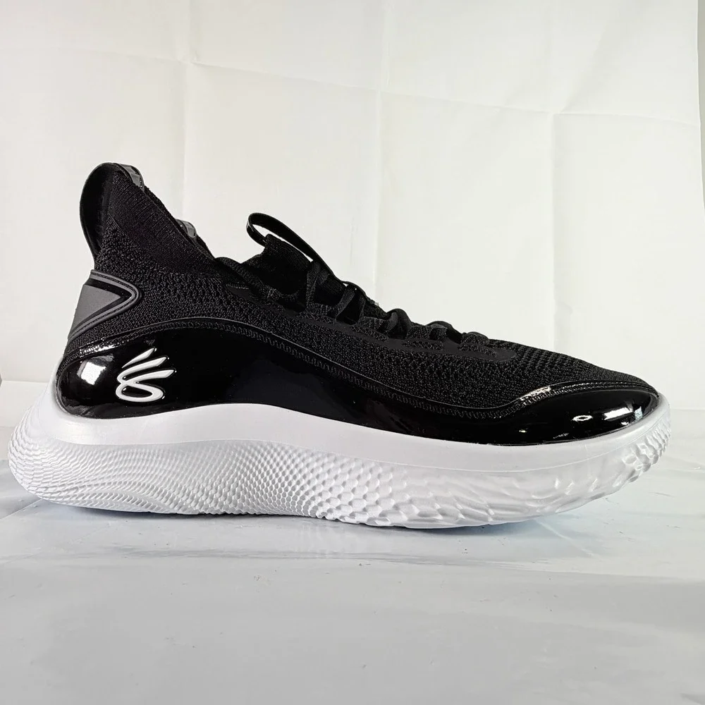 Under‎ Armour Team Curry 8 NM Black White Basketball Men 13 New Box